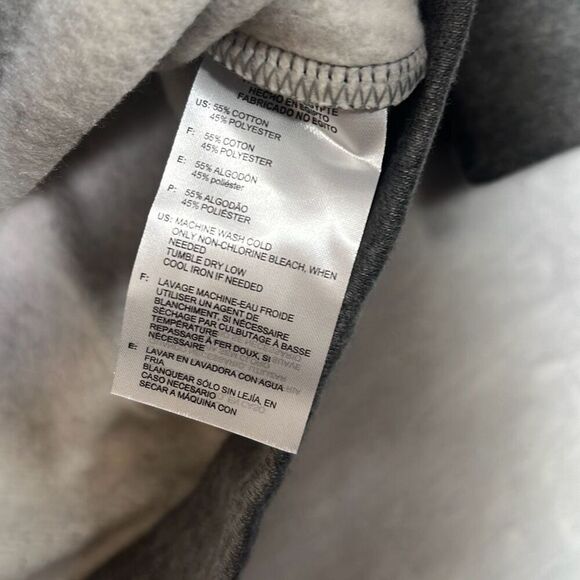 ADIDAS GOLF Tech Fleece casual gray black pullover NWT Men large - Picture 4 of 6